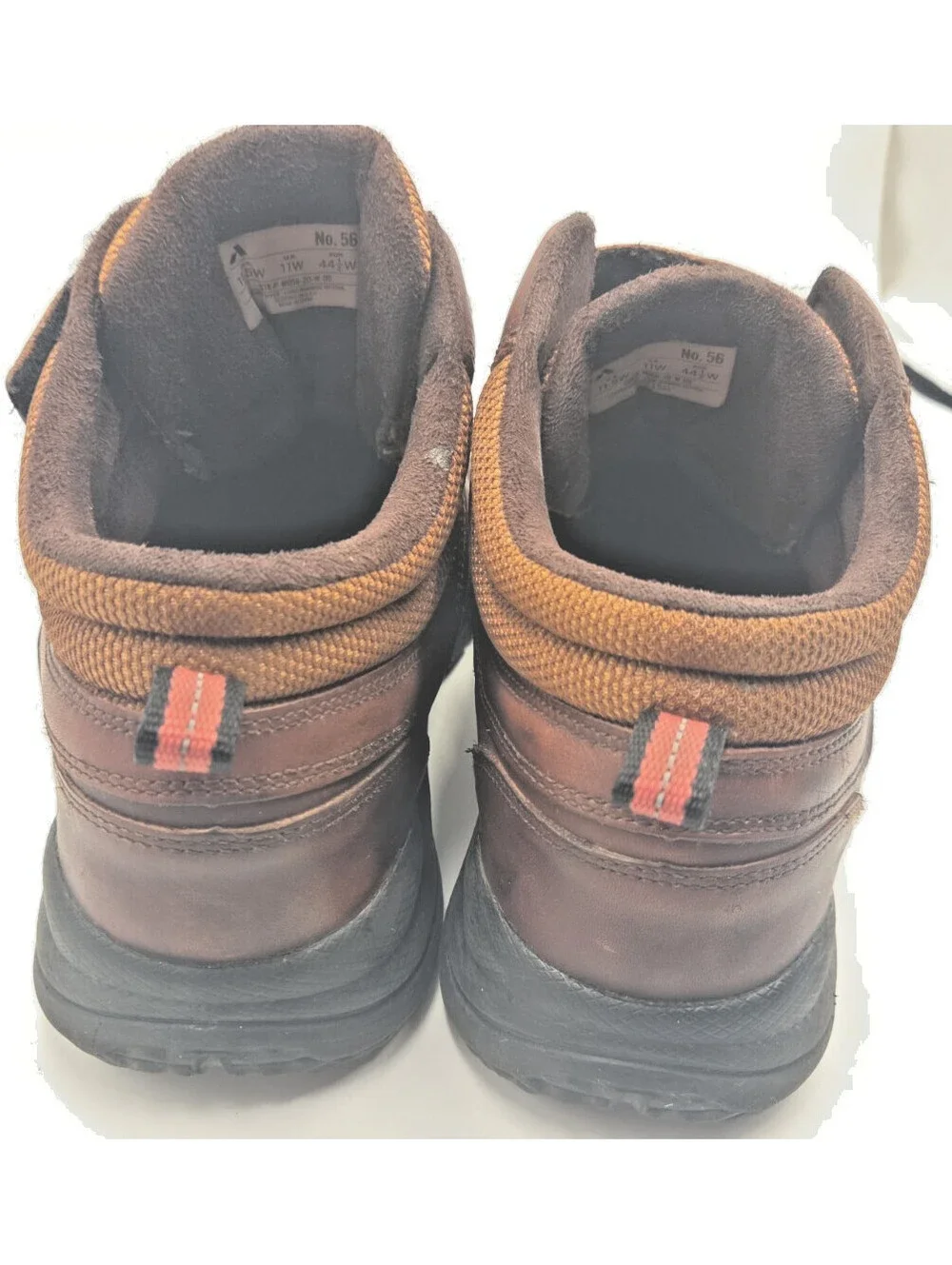 Anodyne No. 56 Trail Boots Men's 11.5W Brown Leather Hiking Diabetic Wide